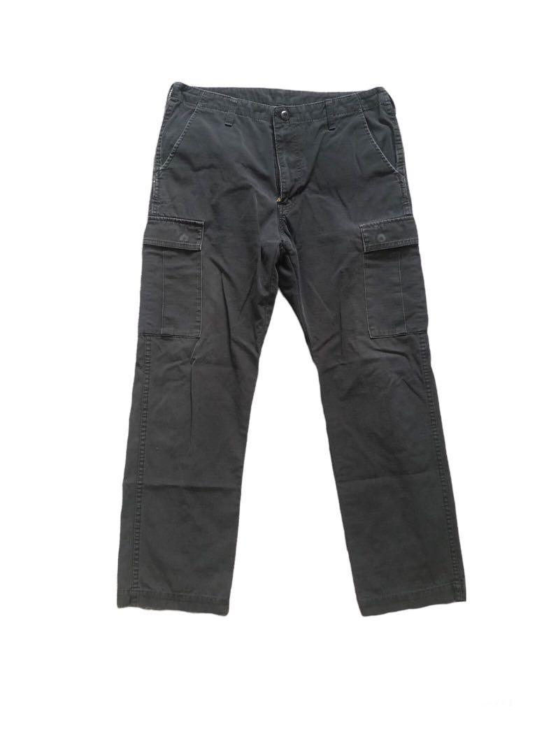 Carhartt Cargo Pants Black Large Made in Japan, Men's Fashion, Bottoms ...