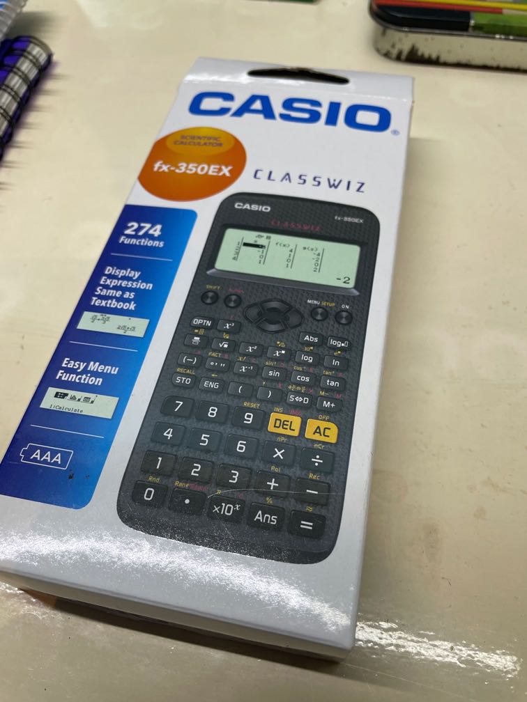 Casio fx 350EX Scientific Calculator Brand New