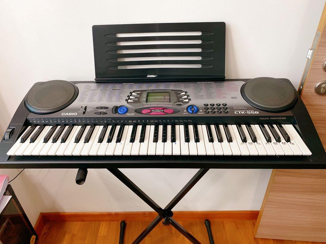 Casio Keyboard, Hobbies & Toys, Music & Media, Musical Instruments on