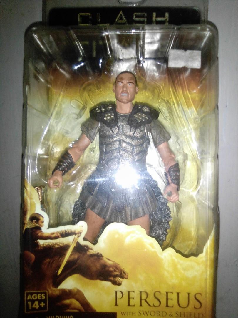 PERSEUS WITH SWORD AND SHIELD ACTION FIGURE MADE BY NECA CLASH OF THE TITANS 