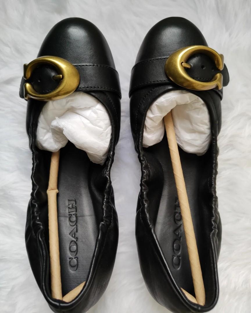 Coach stanton ballet flats online