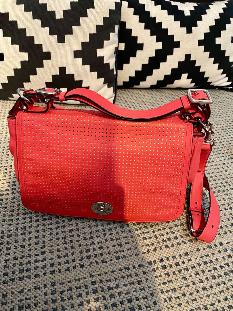 coach coral purse