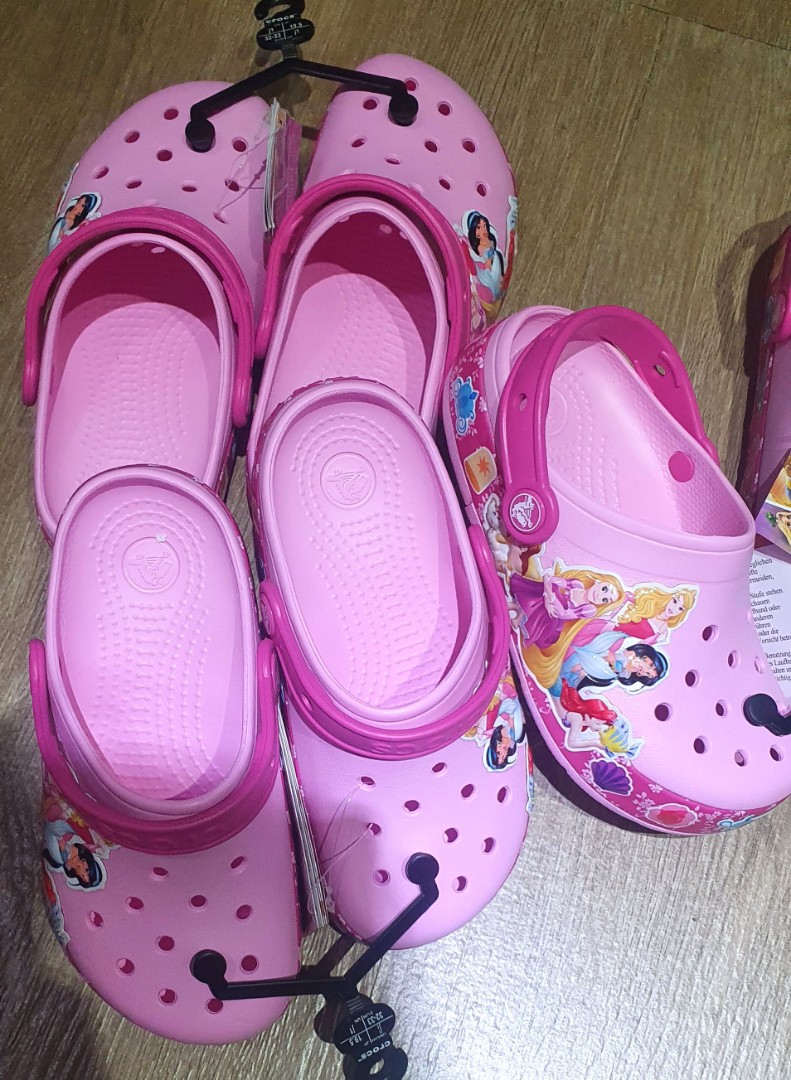 Crocs Light Up Disney Princess with free Ecobag, Babies & Kids, Babies