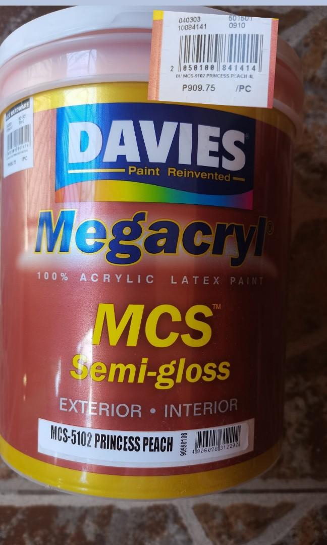 Davies Megacryl Semi-Gloss White - Davies Paints Philippines, Inc.