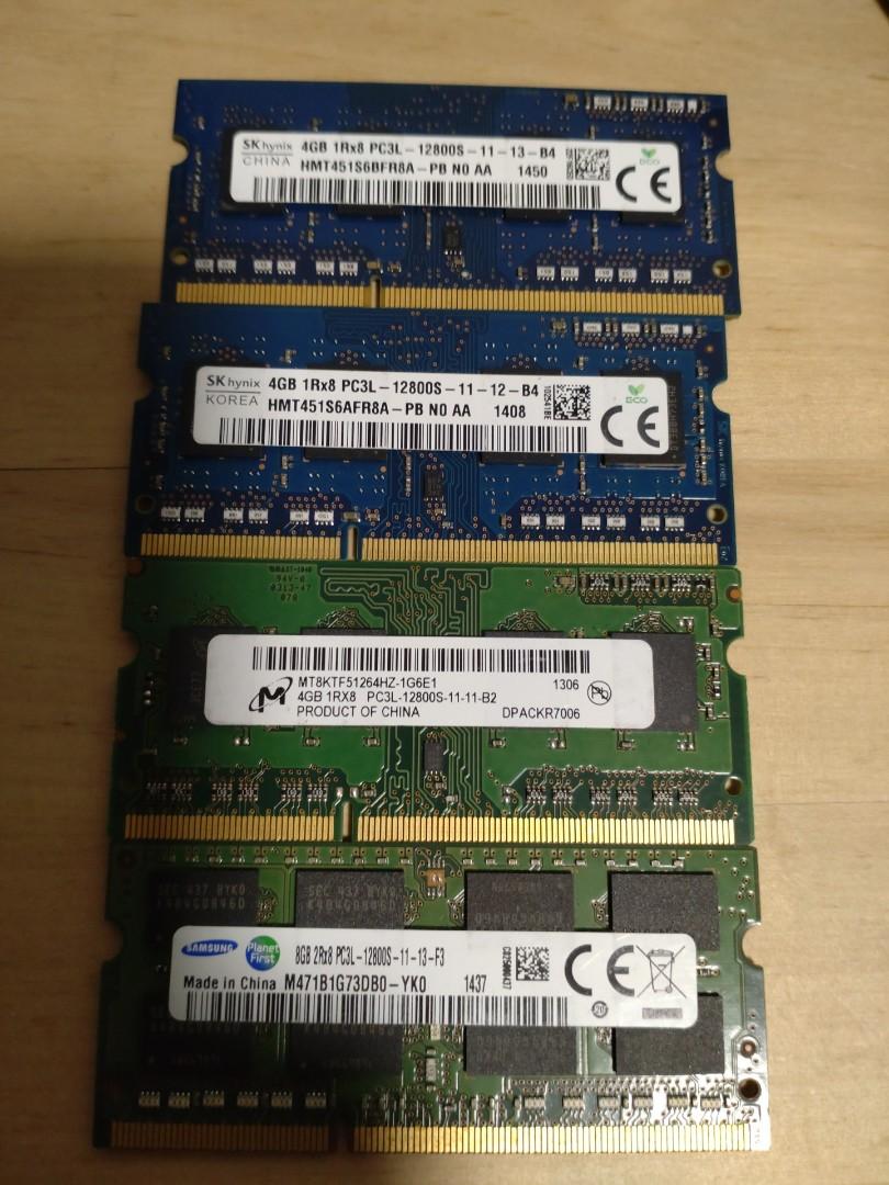 DDR3 DDR3L Laptop RAM for sale