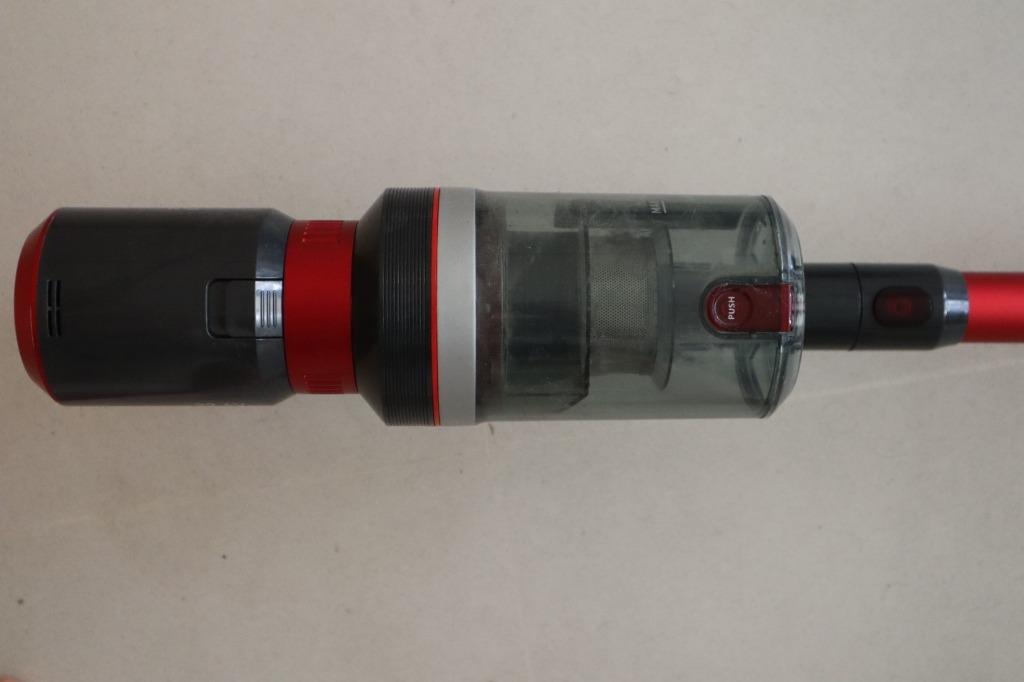 Dibea Flagship Product Lightweight Cordless Stick Vacuum Cleaner, Red