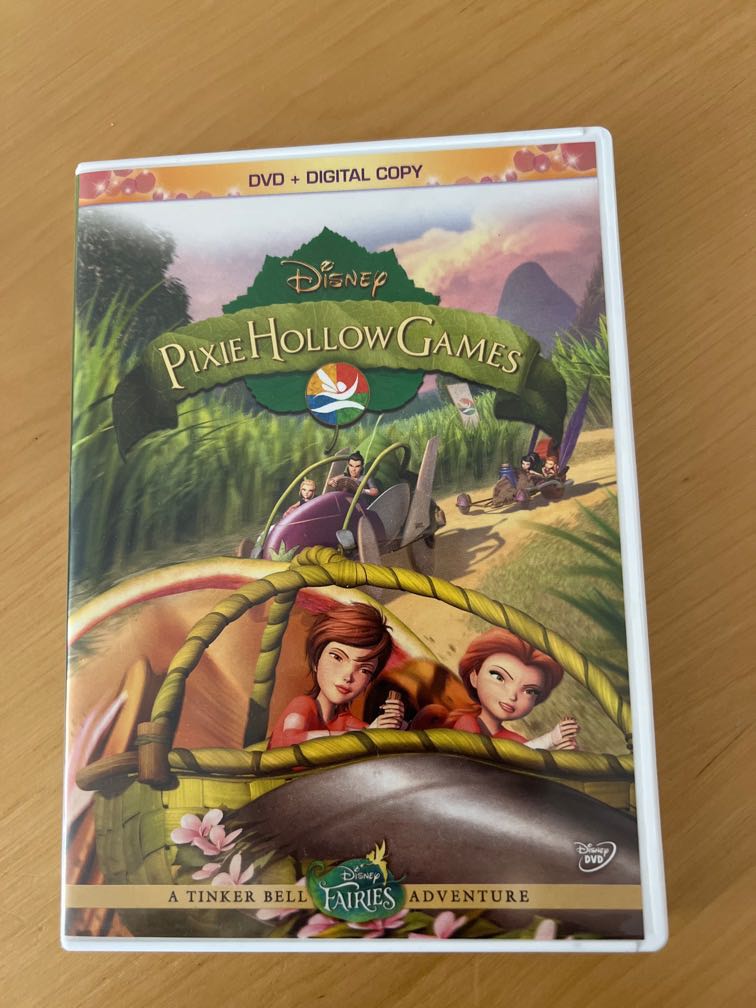 Disney Pixie Hollow Games DVD, 興趣及遊戲, 音樂、樂器 & 配件, 音樂與媒體 CD 及 DVD