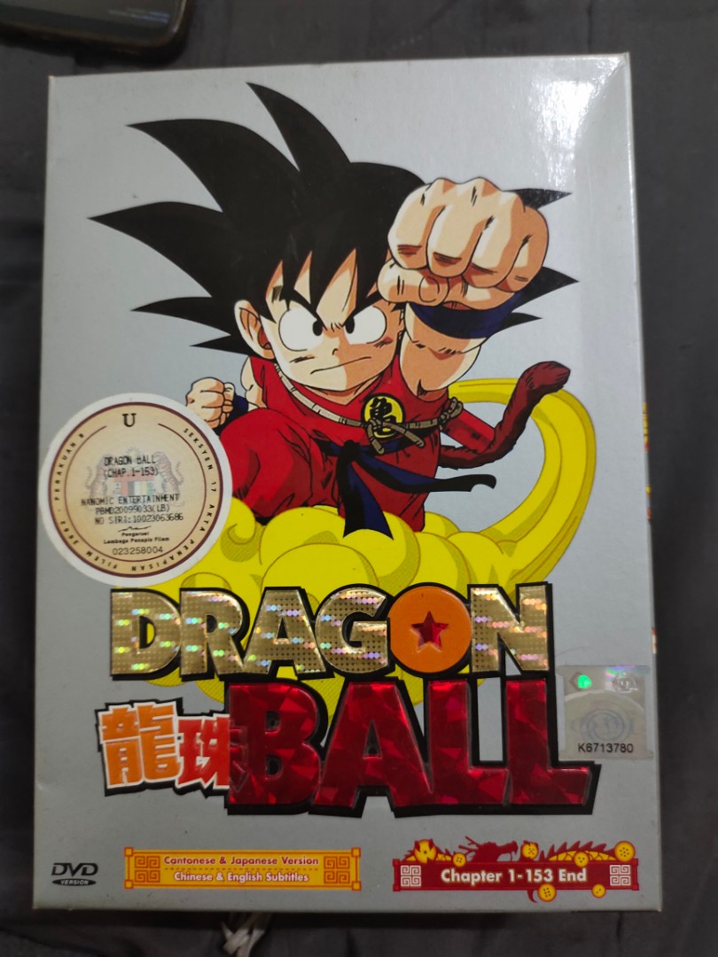 Dragon Ball DVD (Eps. 1-153 END) with English Subtitle