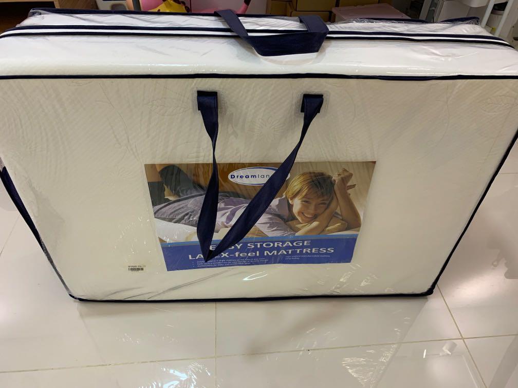 Dreamland foldable mattress single size, Furniture & Home Living, Furniture, Bed Frames