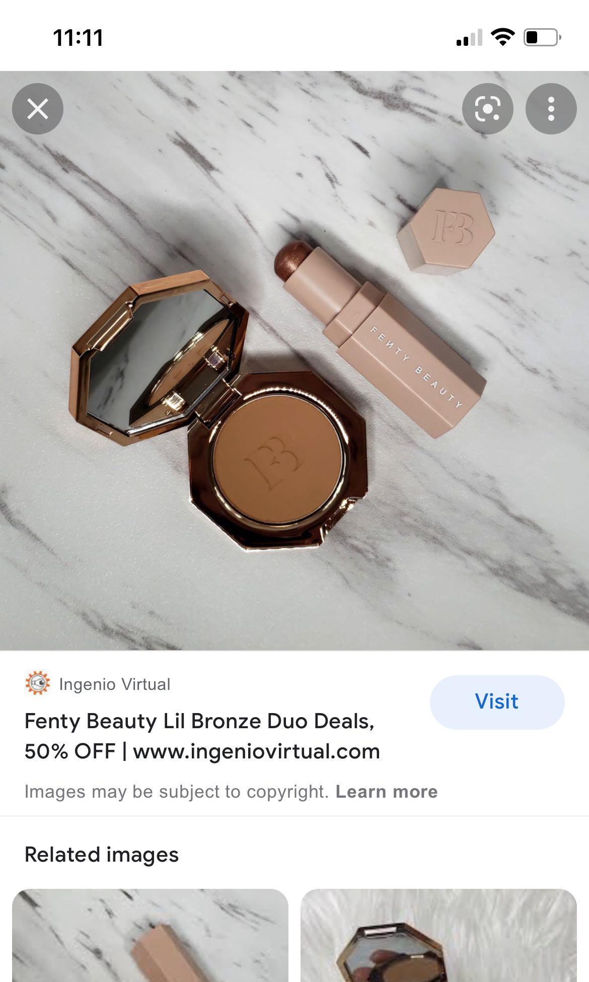 Fenty beauty lil bronze duo outlet