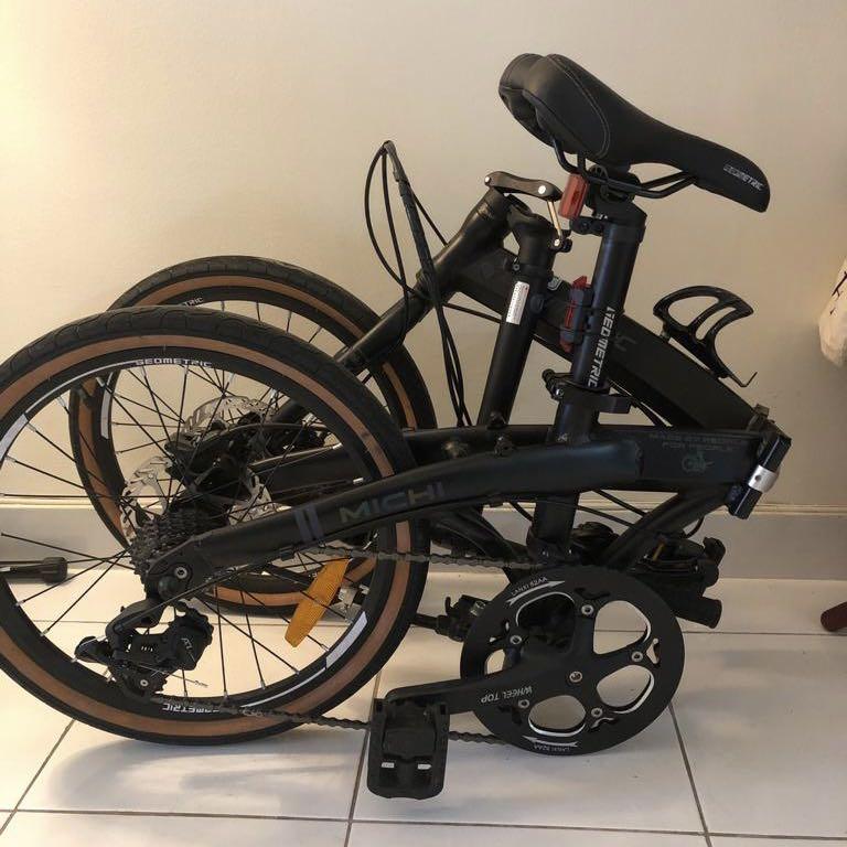 Geometric michi foldable bike new arrivals