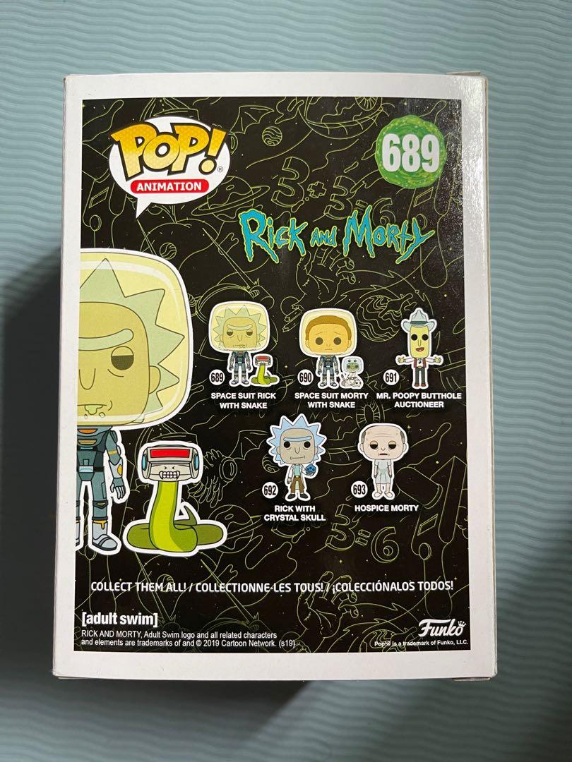 FUNKO SPACE SUIT RICK WITH SNAKE 
