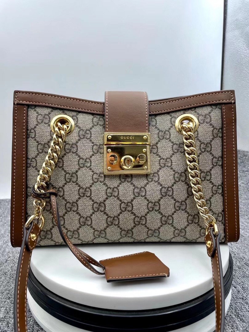 GUCCI padlock, Women's Fashion, Bags & Wallets, Cross-body Bags on ...