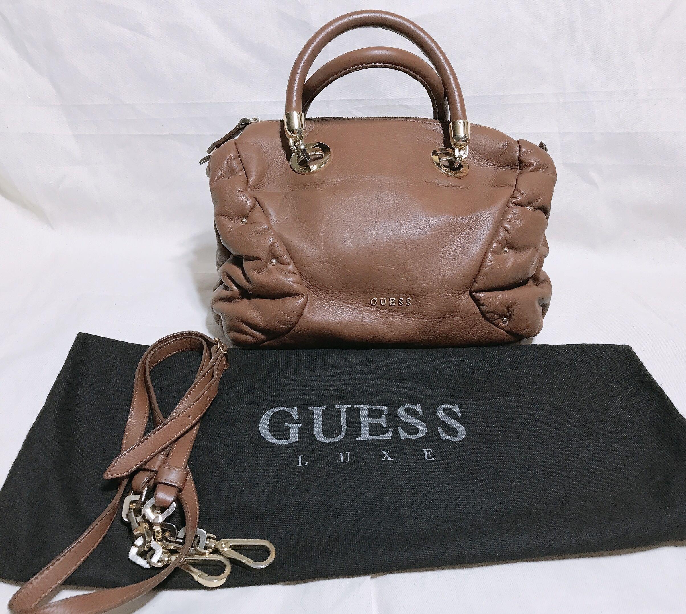 guess luxe handbag sling preloved Women s Fashion Bags Wallets Cross body Bags on Carousell