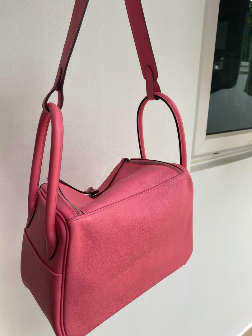 Hermès Lindy Limited Edition 26 Rose Azalee/Bougainvillier Touch