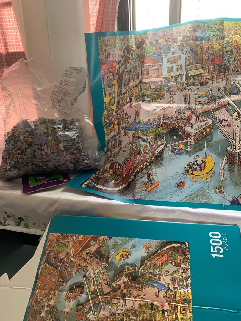 Heye 1500 puzzle DORO GOBEL Dutch!, Hobbies & Toys, Stationery & Craft ...