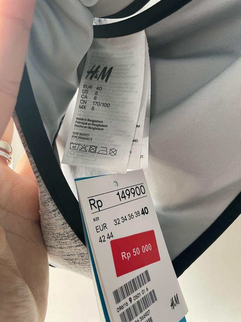 H&M Grey Bikini Bottom