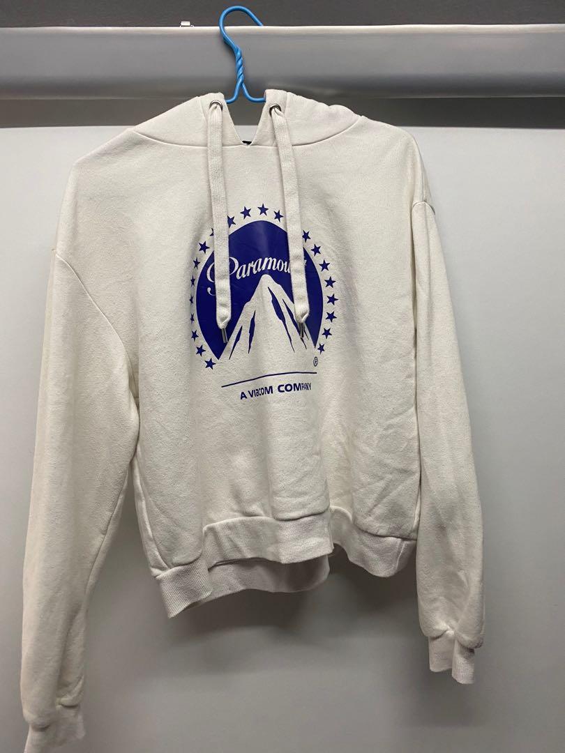 H M x Paramount crop top hoodies
