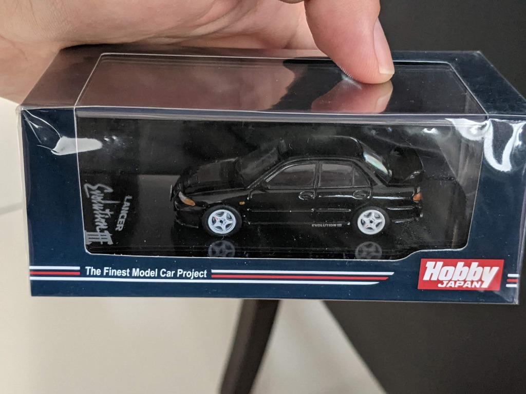 HobbyJapan Mitsubishi Lancer Evolution III Evo 3 Emperor Initial D 1/64, Hobbies & Toys, Toys