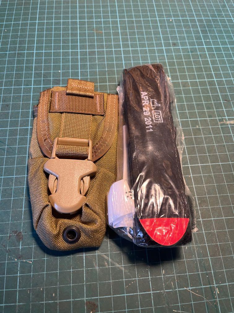 IFAK CAT Tourniquet Red Tab with Molle Pouch., Men's Fashion, Bags