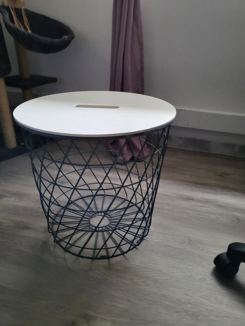 Ikea basket coffee table, Furniture & Home Living, Furniture, Tables