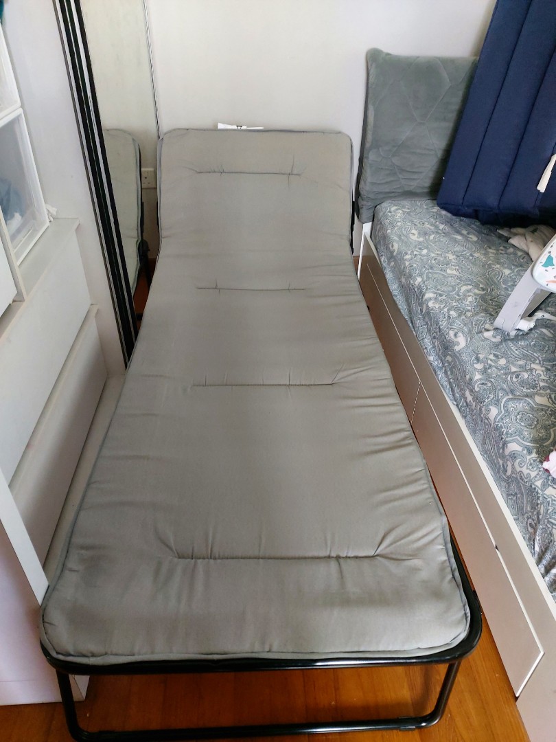 Ikea folding bed/ cot, Furniture & Home Living, Furniture, Bed Frames