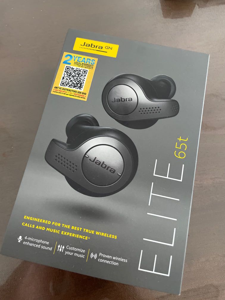 Jabra elite 65t store computer connection