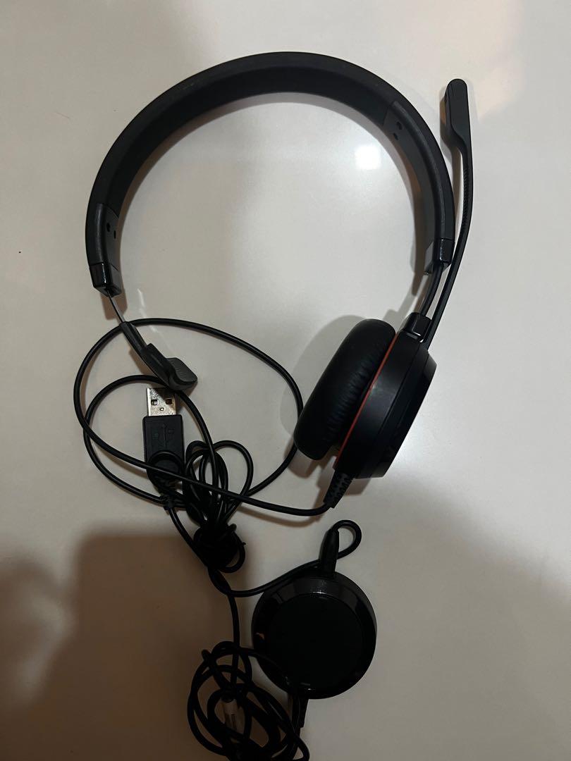 Jabra Evolve 30 ENC060, Audio, Headphones & Headsets on Carousell