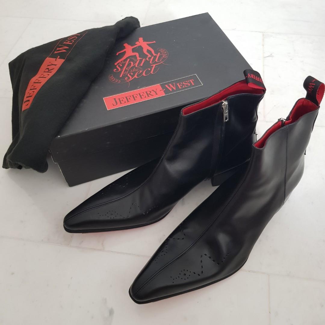 Jeffery west cheap black boots