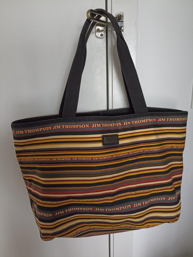 Jim Thompson Canvas Tote Bag Women s Fashion Bags Wallets
