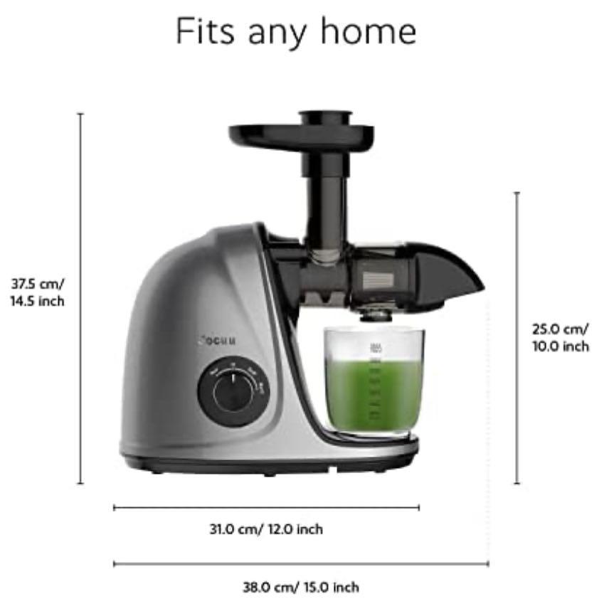 Jocuu Slow Juicer, TV & Home Appliances, Kitchen Appliances, Juicers