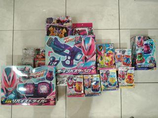Kamen rider revice/saber item sold out