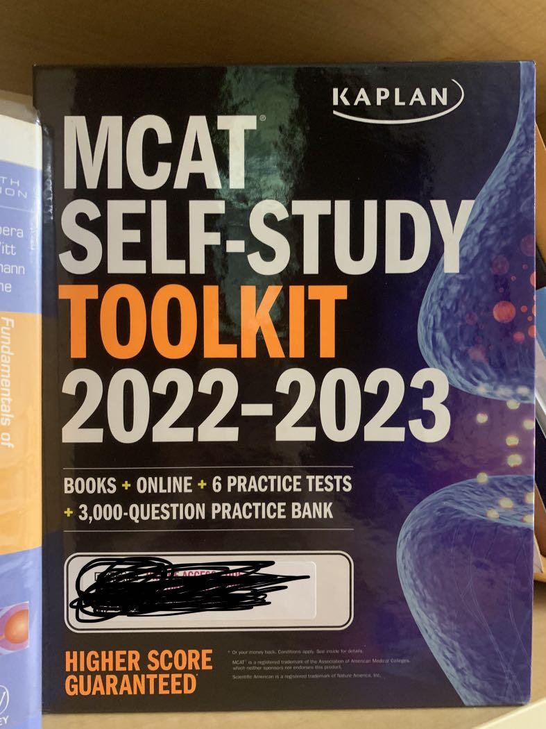 Kaplan MCAT selfstudy toolkit 20222023 practice tests
