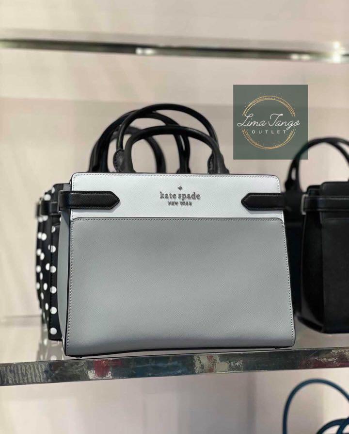 Kate Spade Staci Medium Satchel Colorblock Nimbus Grey, Women's Fashion,  Bags & Wallets, Cross-body Bags on Carousell