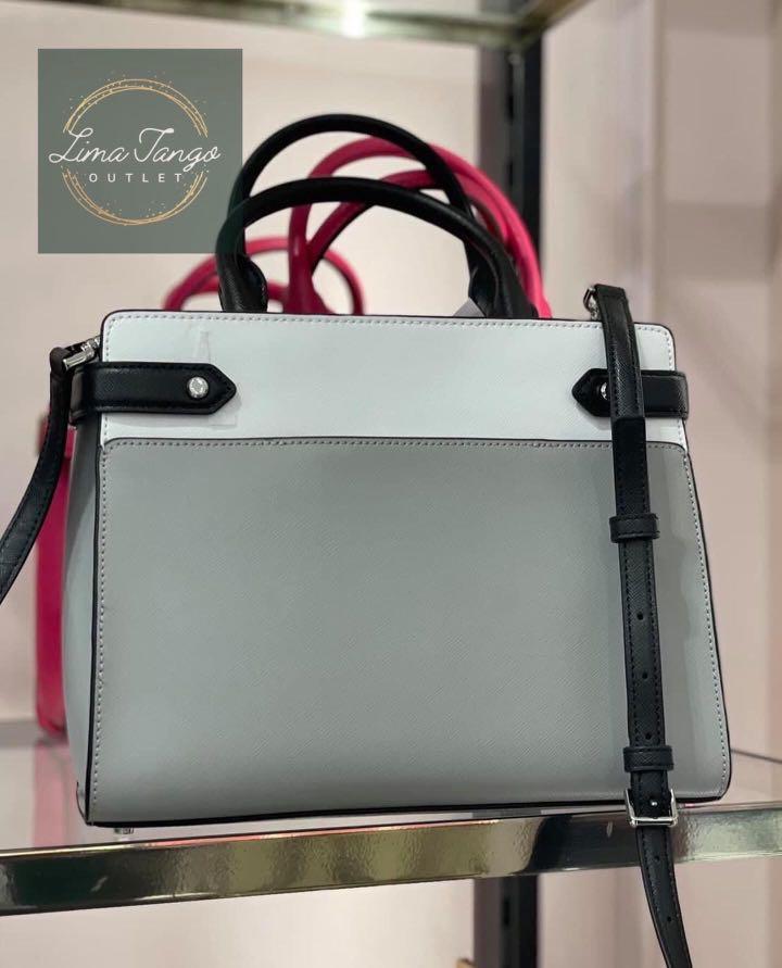 Kate Spade Staci Medium Satchel Colorblock Nimbus Grey, Women's Fashion,  Bags & Wallets, Cross-body Bags on Carousell
