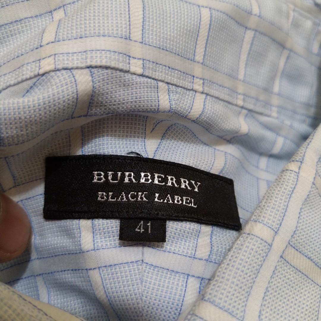 Kemeja Burberry black label second bekas original branded casual best seller