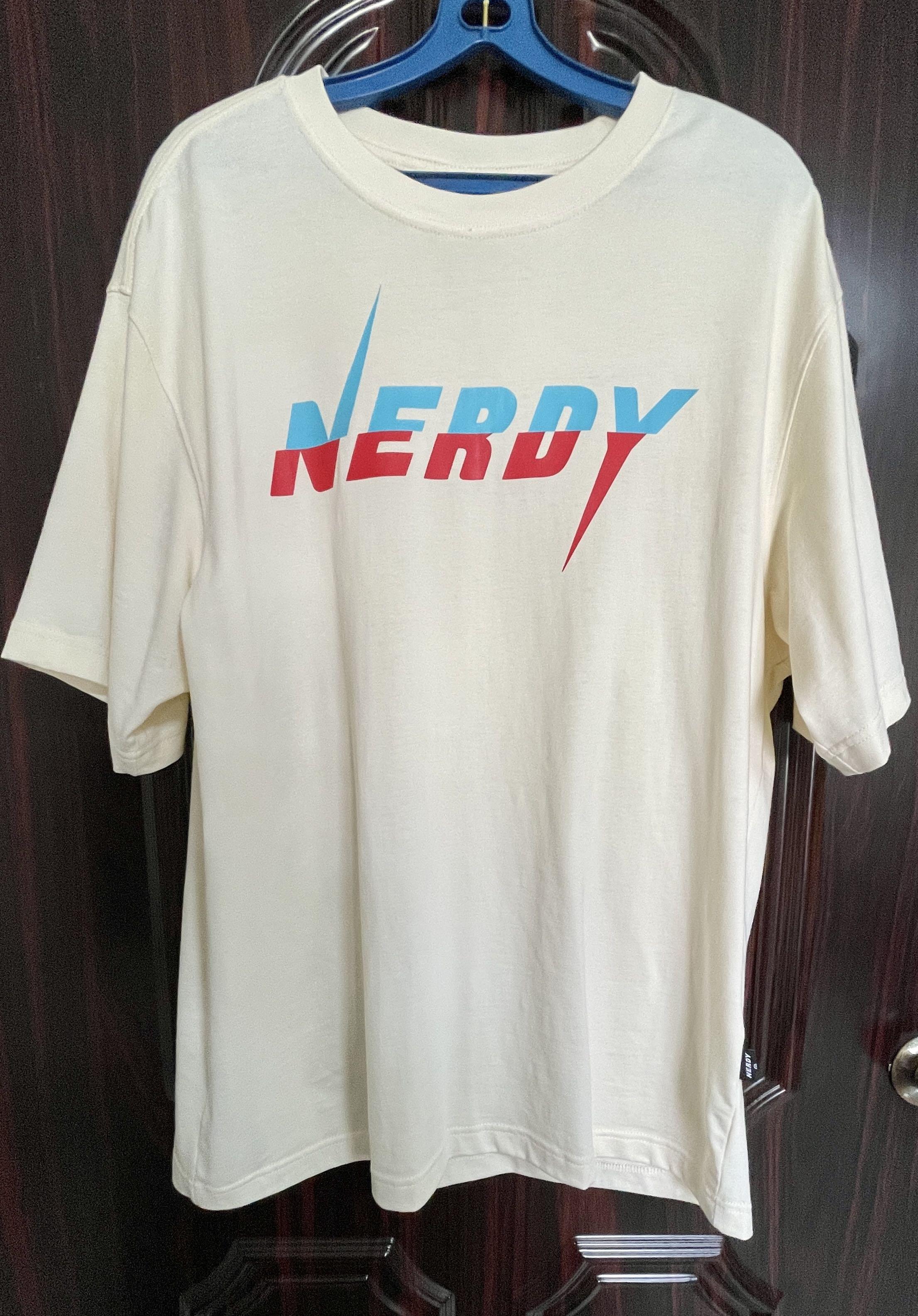 Nerdy t shirt korea clearance