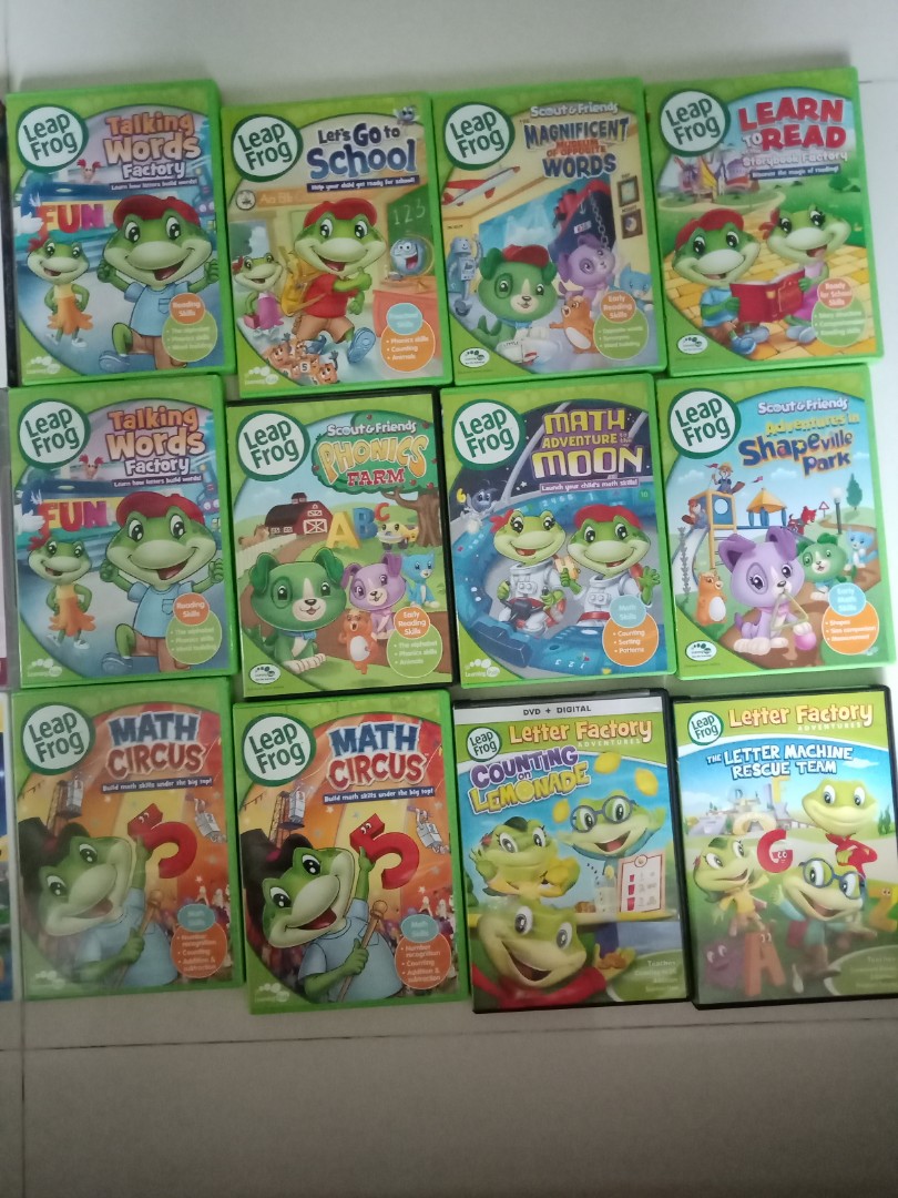 LeapFrog and Phonics DVD, Babies & Kids, Infant Playtime on Carousell