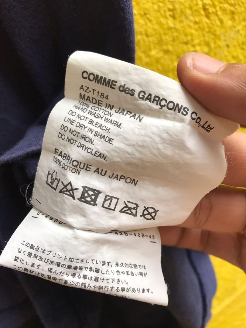 cdg wash tag