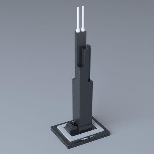 Lego architecture sears tower clearance