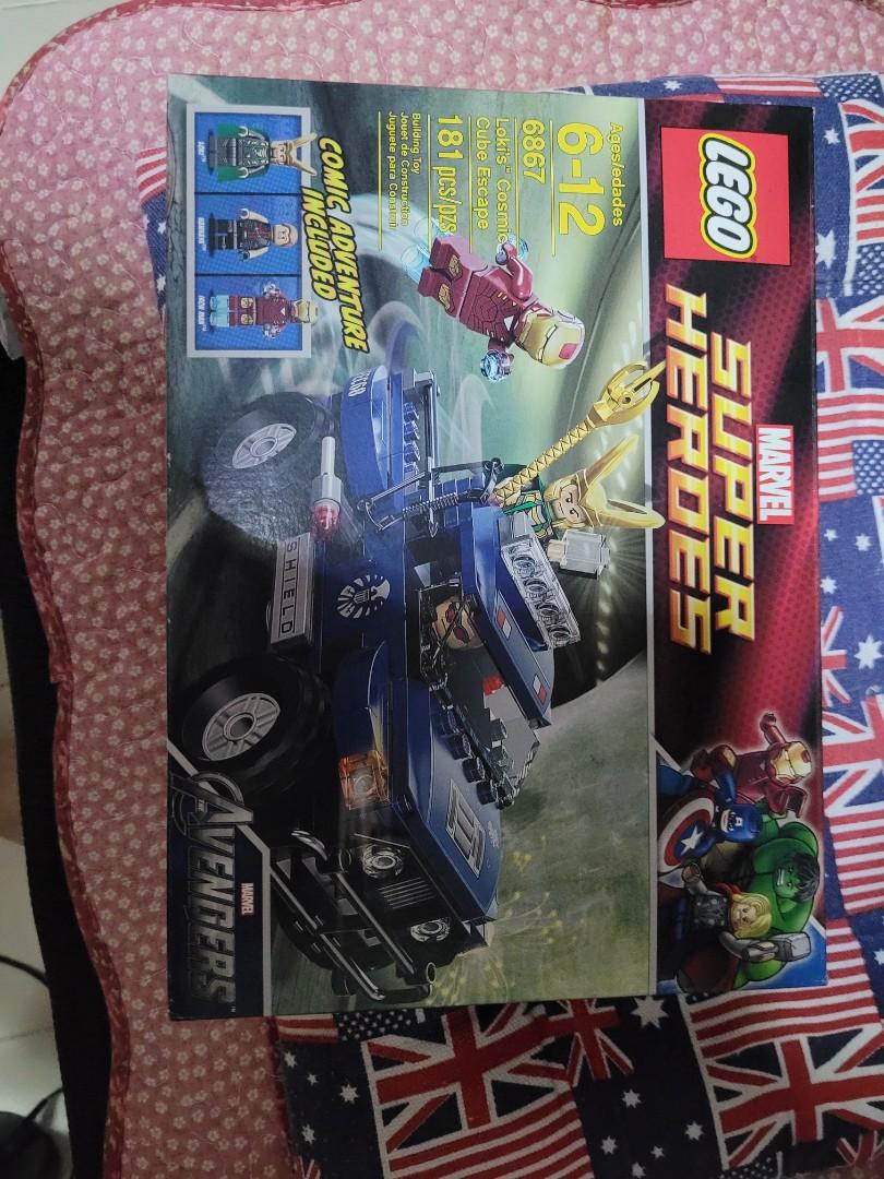 LEGO 6867 MARVEL SUPER HEROES LOKI S COSMIC CUBE ESCAPE Hobbies Toys Toys Games on Carousell