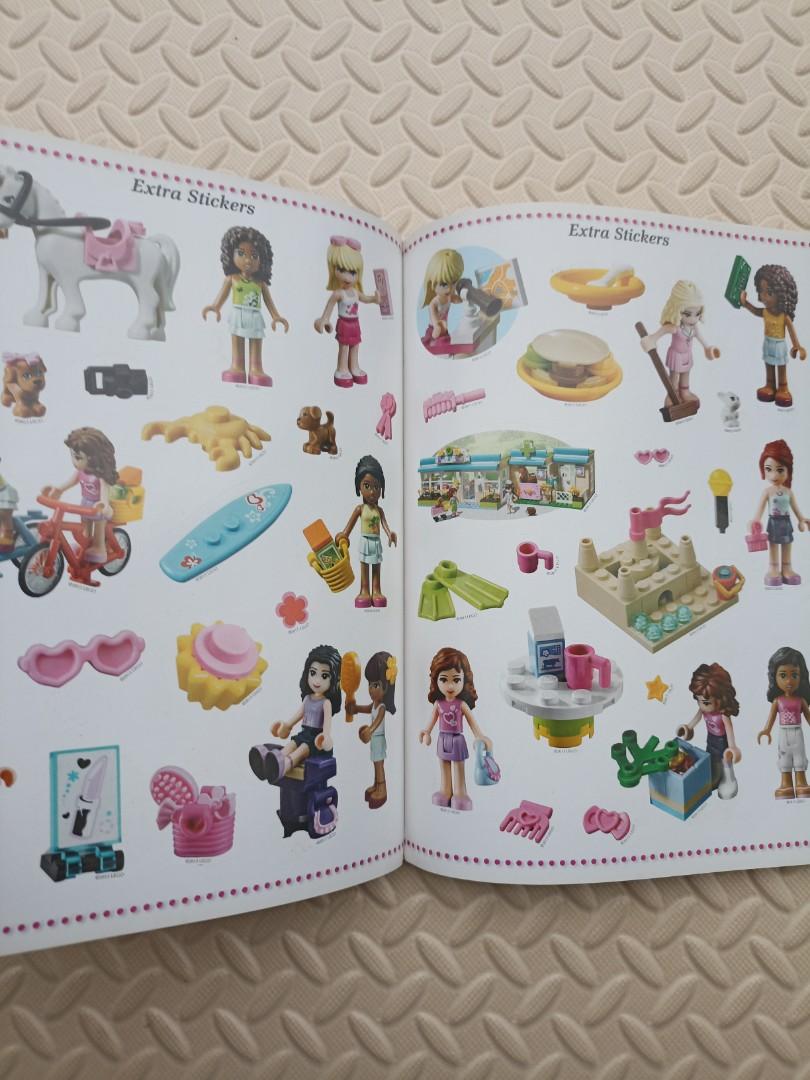 Lego friends online sticker book