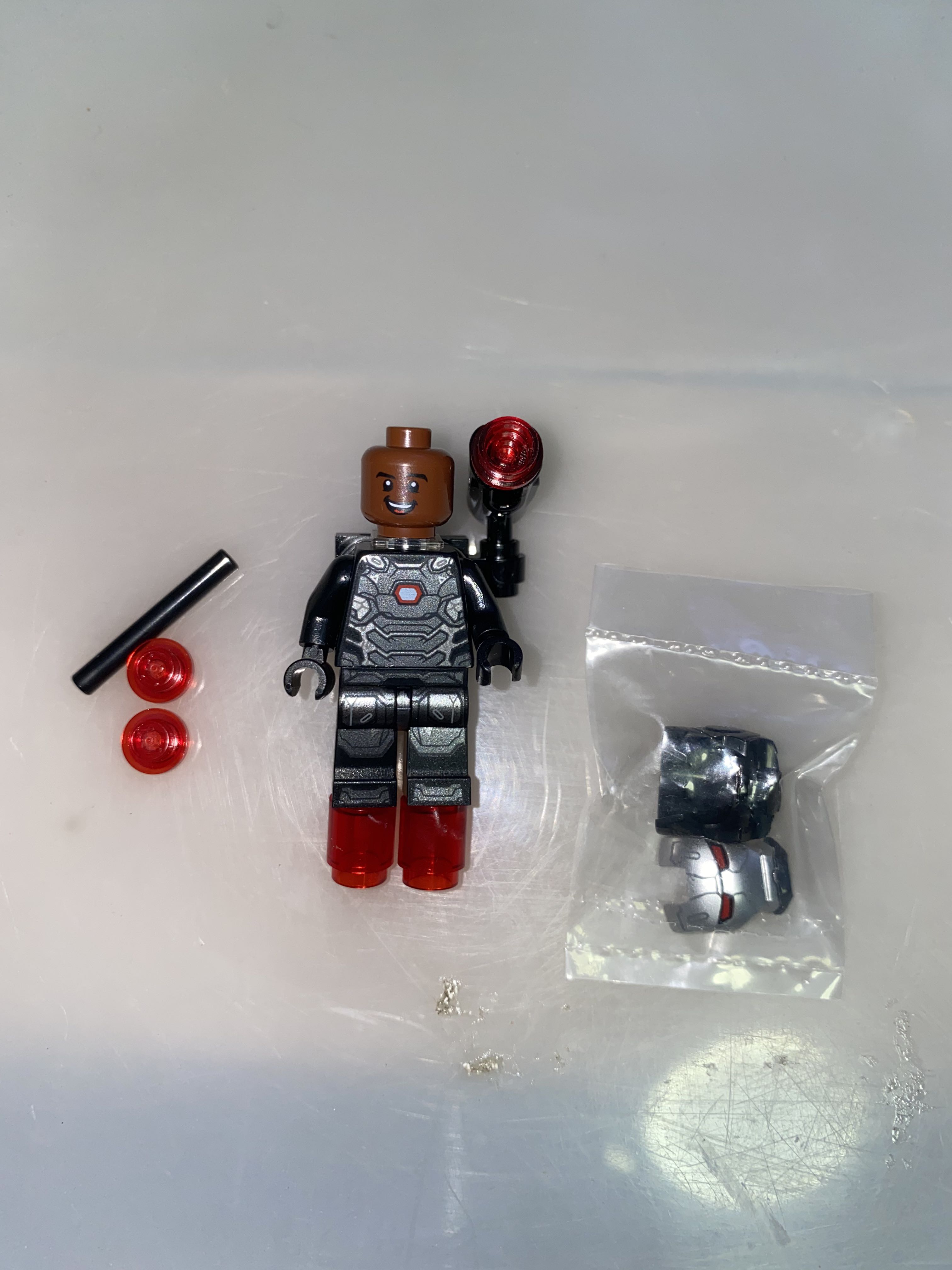 Lego War Machine Minifigure Exclusive Loose 76051 Super Heroes
