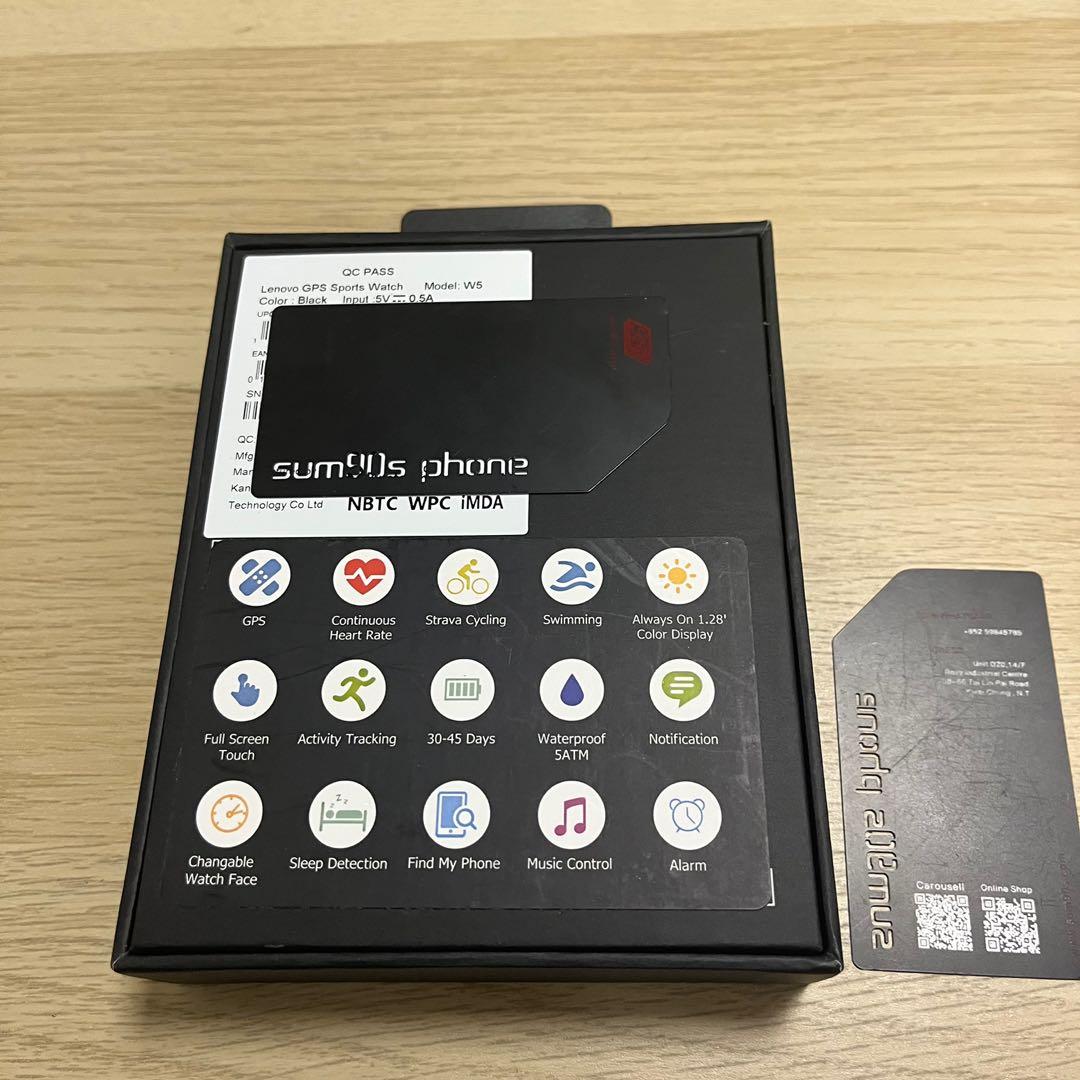 Lenovo w5 gps sport watch store