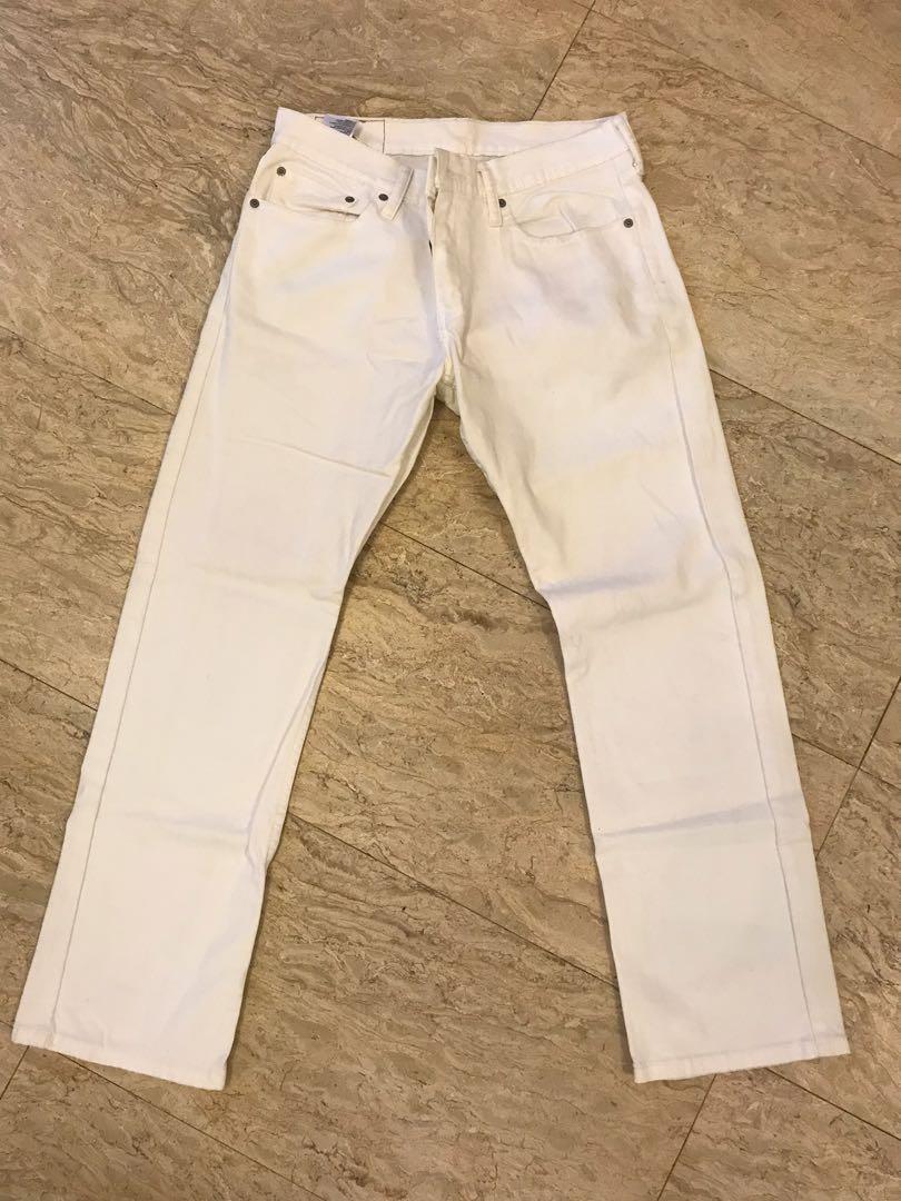 Levi shop white jeans