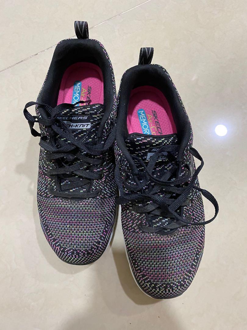 Rainbow skechers sales memory foam