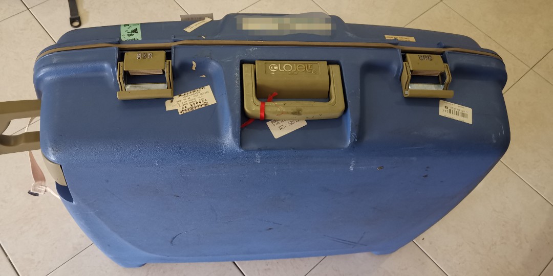 Lojel hard case luggage