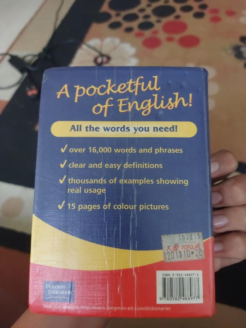 Longman pocket english dictionary, Hobbies & Toys, Books & Magazines
