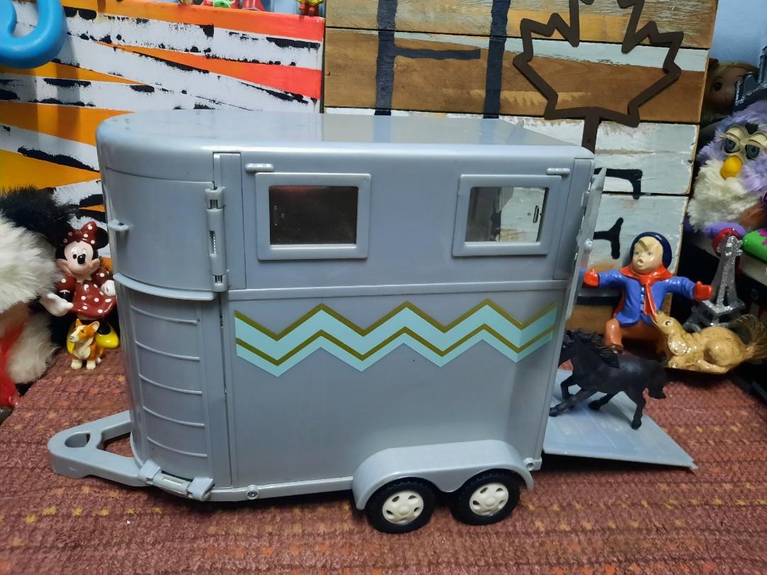 Lori by Og hoofing it horse trailer Hobbies Toys Toys Games on Carousell
