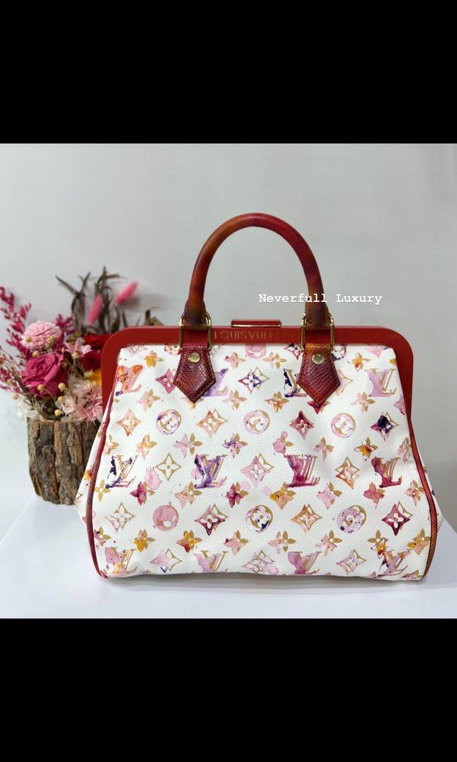 Louis Vuitton Limited Edition Richard Prince Watercolore Aquarelle Frame  Speedy Bag, Luxury, Bags & Wallets on Carousell